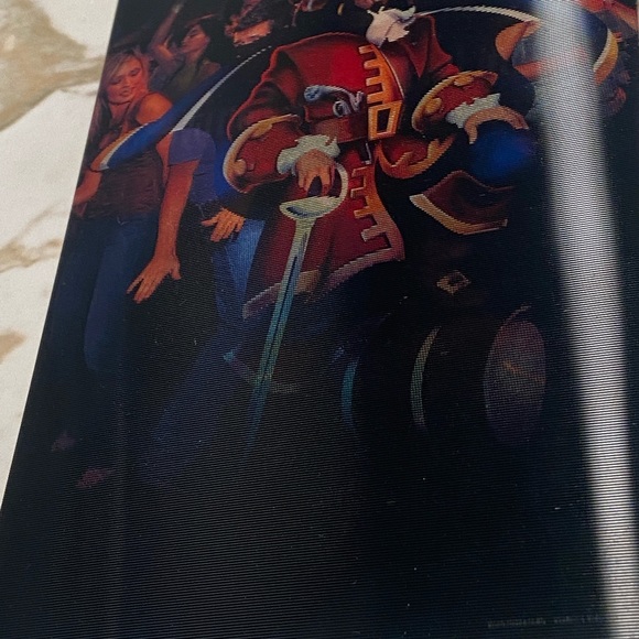 Captain Morgan - 3D Lenticular Print 6”x4” Holographic Blinking Advert Signage - Picture 2 of 4